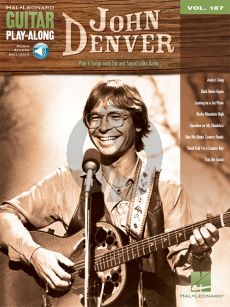 John Denver Guitar Play-Along Series Vol.187