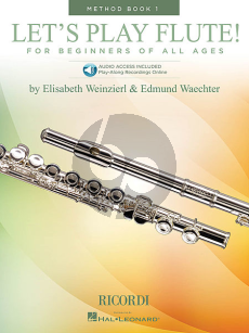 Weinzierl-Wachter Let's Play Flute! - Method Book 1 Book with Online