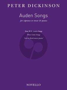 Dickinson Auden Songs Soprano[Tenor]-Piano