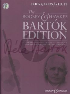 Bartok Duos & Trios for Flute (Bk-Cd) (edited by Hywel Davies)