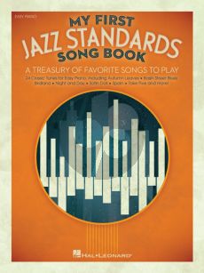My First Jazz Standards Song Book Easy Piano