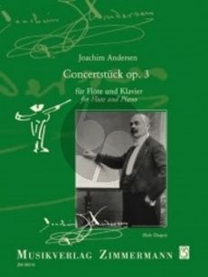 Andersen Concertstück Op.3 Flöte und Klavier