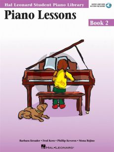 Hal Leonard Piano Lessons Book 2 (Book with Audio online)