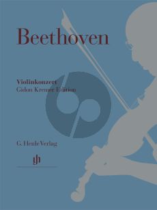 Beethoven Konzert D-dur Op.61 Violine-Orchester KA (Gideon Kremer Edition) (mit Kadenz von Victor Kissine) (Henle-Urtext)