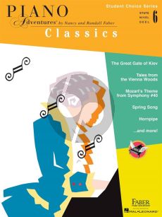 Faber Piano Adventures: Classics - Level 6 (Student Choice Series)