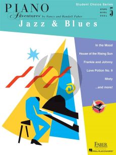 Faber Piano Adventures: Jazz & Blues - Level 5 (Student Choice Series)