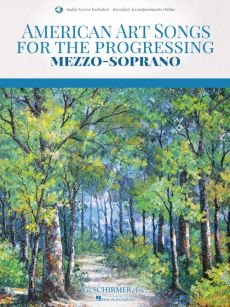 American Art Songs for the Progressing Singer - Mezzo-Soprano (Book with Audio online)