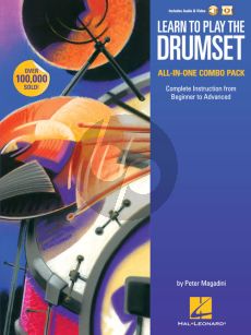 Magadini Learn to Play the Drumset – All-in-One Combo Pack (Book with Audio online)