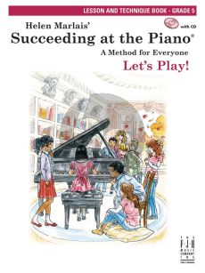 Marlais Succeeding At The Piano - Lesson And Technique Book Grade 5
