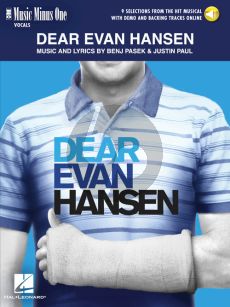 Pasek-Paul Dear Evan Hansen Vocals with Backing Tracks (Book with Audio online) (Music Minus One)