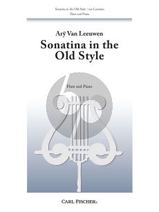 Leeuwen Sonatina in the Old Style 3 Flutes (Score/Parts)