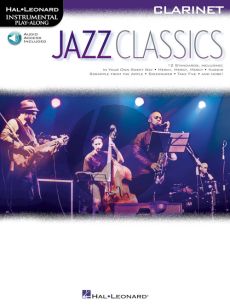 Jazz Classics Instrumental Play-Along for Clarinet (Book with Audio online)