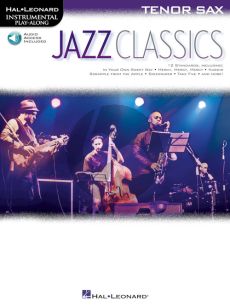 Jazz Classics Instrumental Play-Along for Tenor Saxophone (Book with Audio online)