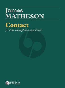 Matheson Contact Alto Saxophone and Piano