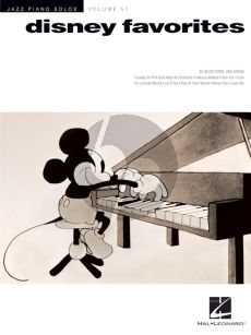 Disney Favorites (Jazz Piano Solos Series Volume 51)