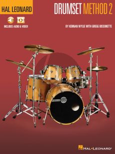 Wylie-Bissonette Hal Leonard Drumset Method – Book 2 (Book with Audio online)