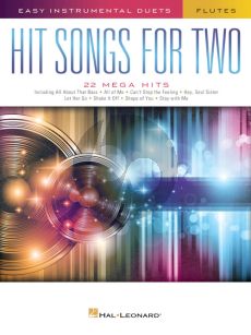 Hit Songs for Two Flutes