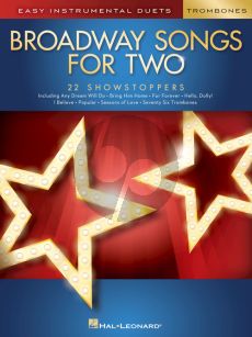 Broadway Songs for Two Trombones