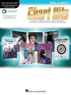 Chart Hits Instrumental Play-Along Trumpet (Book with Audio online)
