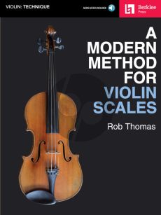 Thomas A Modern Method for Violin Scales (Book with Audio online)