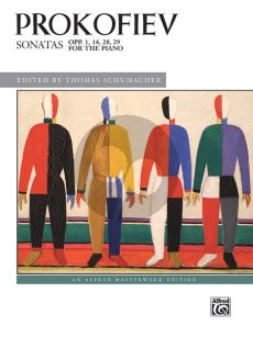 Prokofieff Sonatas, Op. 1, 14, 28, 29 Piano solo (edited by Thomas Schumacher)