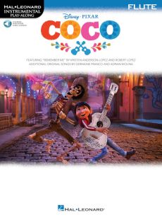 Disney Pixar's Coco Instrumental Play-Along Flute (Book with Audio online)