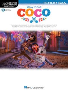 Disney Pixar's Coco Instrumental Play-Along Tenor Saxophone (Book with Audio online)