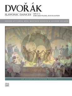 Dvorak Slavonic Dances Op.72 (ed. Carol Bell, Maurice Hinson, and Allison Nelson) (Level Advanced)