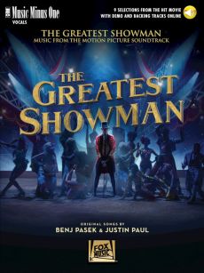 Pasek-Paul The Greatest Showman Piano-Vocal (Book with Audio online (Music Minus One)