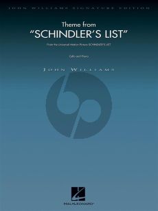 Williams Theme from Schindler's List Cello and Piano