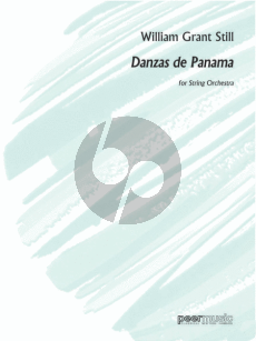 Grant Still Danzas de Panama String Orchestra Set of Parts (8-8-5-5-5)