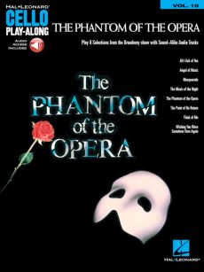 Loyyd Webber The Phantom of the Opera (Cello Play-Along Volume 10) (Book with Audio online)