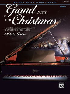 Bober Grand Duets for Christmas Book 3 Piano 4 hds