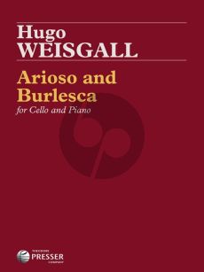 Weisgall Arioso and Burlesca for Cello and Piano