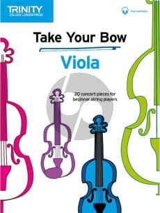 Cobb-Yandell Take your Bow for Viola (Viola-Piano) (Book with Audio online)