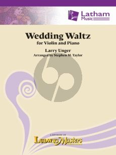 Unger Wedding Waltz for Violin and Piano