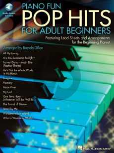 Piano Fun Pop Hits for Adult Beginners (Book with Audio online) (arr. Brenda Dillon)