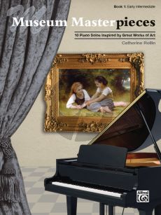 Rollin Museum Masterpieces Book 1 Piano Solo (10 Piano Solos Inspired by Great Works of Art)