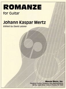 Mertz Romance Opus 13 No.1B Guitar (edited by David Leisner)