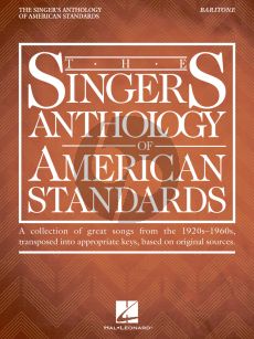 The Singer's Anthology of American Standards Baritone (Richard Walters)
