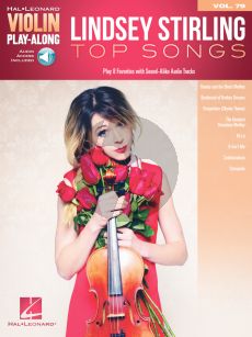 Lindsey Stirling - Top Songs for Violin (Violin Play-Along Volume 79) (Book with Audio online)