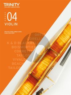 Trinity Violin Exam Pieces 2020-2023 Grade 4 (Violin-Piano)