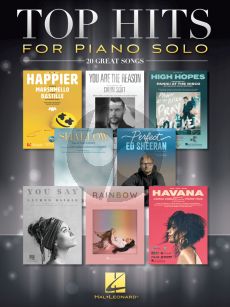 Top Hits for Piano Solo (20 Great Songs)