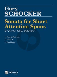 Schocker Sonata for Short Attention Spans Piccolo-Flute and Piano