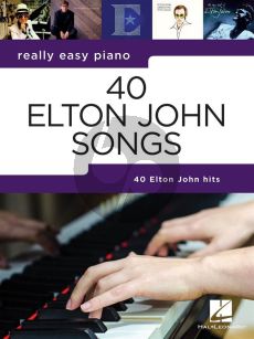 Really Easy Piano 40 Elton John Songs
