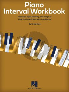 Sale Piano Interval Workbook (Activities, Sight Reading, and Songs to help you read music with confidence)