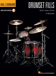 Calarco Hal Leonard Drumset Fills (500 Fills - All Styles - All Levels) (Book with Audio online)