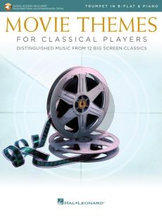 Movie Themes for Classical Players – Trumpet and Piano (Book with Audio online)