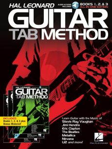 Hal Leonard Guitar Tab Method Books 1, 2 & 3 All-in-One Edition! (Book with Audio online)