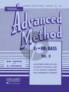 Voxman Gower Advanced Method Vol.2 Eb or Bb Bass - Tuba (Bass Clef in C)